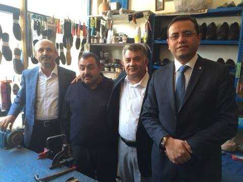 AK Parti Heyeti Ürgüp ve Gülşehir İlçelerinde Bayramlaştı