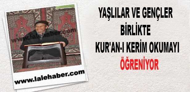 Yaşlılar ve Gençler Birlikte Kuran Öğreniyorlar