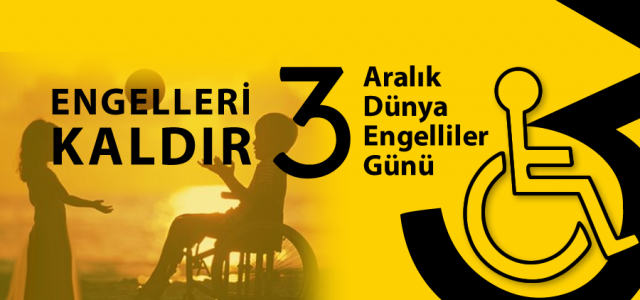 Nevşehir’de 3 Aralık Dünya Engelliler Günü Kutlamaları