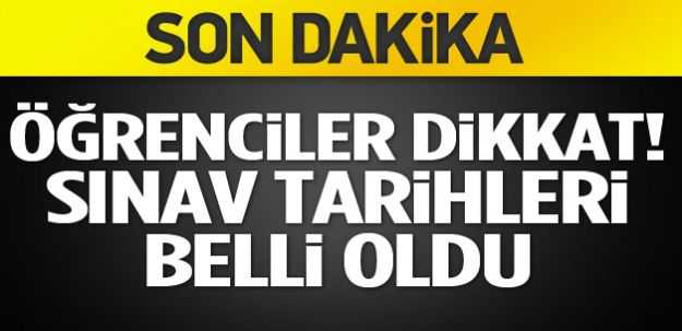 TEOG Sınav Tarihleri A&ccedil;ıklandı
