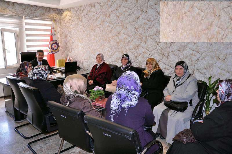AK Parti Ürgüp Kadın Kolları İlçe Emniyet Müdürlüğünü Ziyaret Etti