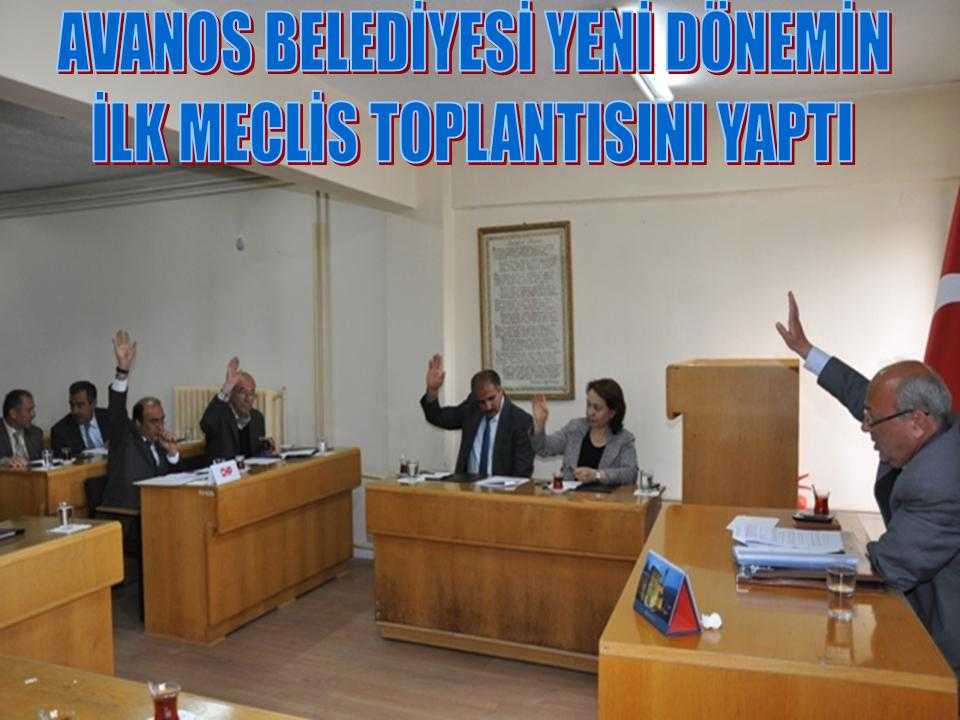 Avanos Belediye Meclisi’nde Yeni Dönemin İlk Toplantısı