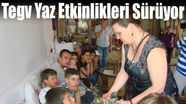 TEGV Yaz Etkinlikleri Sürüyor