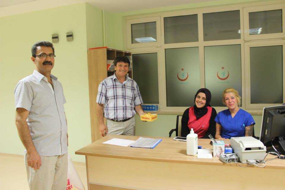 Türk Sağlık Bayram Ziyaretlerinde Bulundu
