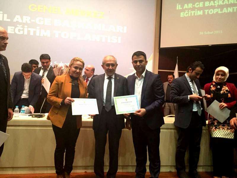 AK Parti Nevşehir Teşkilatı Ar-Ge Eğitimi Toplantısına Katıldı