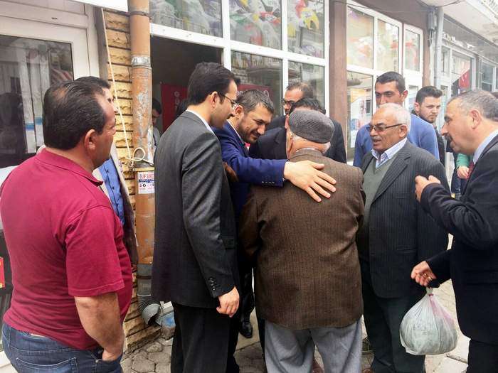 AK Parti Hacıbektaş’a Çıkarma Yaptı