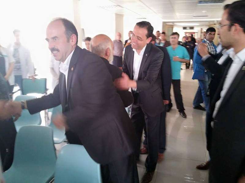 AK Parti Heyeti Kozaklı Fizik Tedavi Merkezi’ni Ziyaret Etti