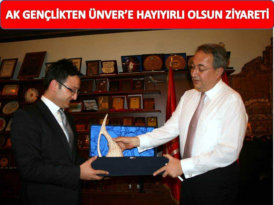 Nevşehir AK Gençlik’ten Ünver’e Hayırlı Olsun Ziyareti