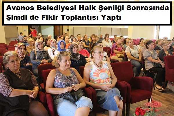Avanos Belediyesi Panayır Sonrası Fikir Toplantısı Yaptı