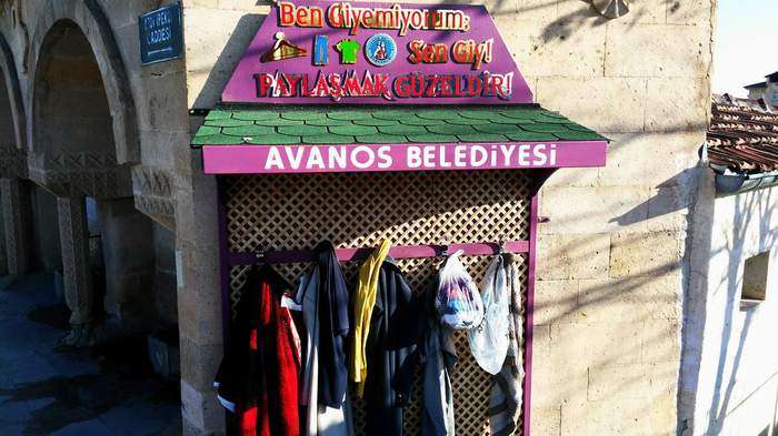 Avanos’ta Örnek Kampanya, “Ben Giyemiyorum Sen Giy”
