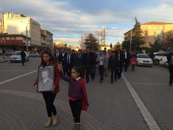 Avanos Ülkü Ocakları Tarafından Yürüyüş Düzenledi