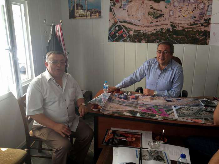 Bakkallar ve Bayiler Odası Başkanı Göncü, Ünver’i Ziyaret Etti