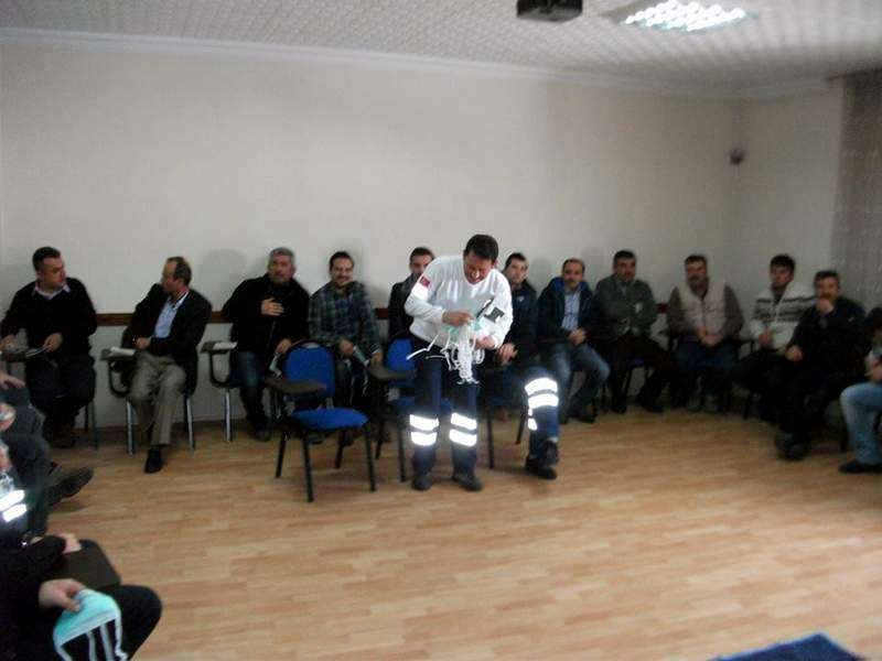 ​Nevşehir Belediyesi Personeline İlk Yardım Eğitimi