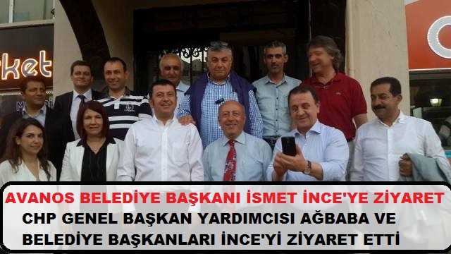 CHP Genel Başkan Yardımcısı Ağbaba Avanos Belediyesini Ziyaret Etti