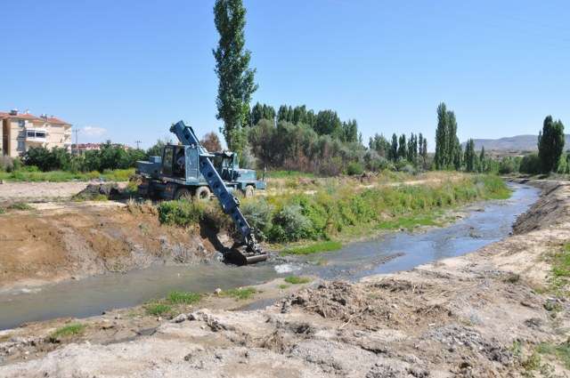Damsa Çayı Temizleniyor