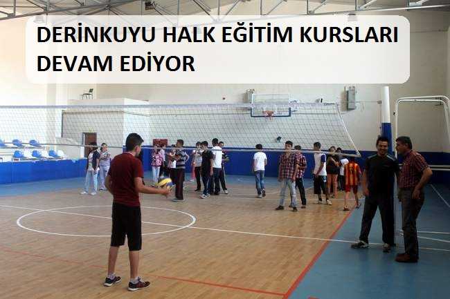  Derinkuyu Halk Eğitiminden Yaz Kursları 
