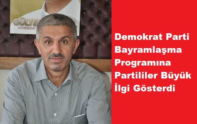 DP’de Bayramlaşma Töreni Yapıldı