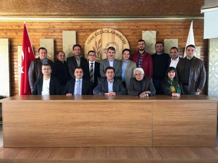Türk Eczacılar Birliği Genel Başkan Adayı Kızılay, Nevşehir Eczacılar Odasını Ziyaret Etti