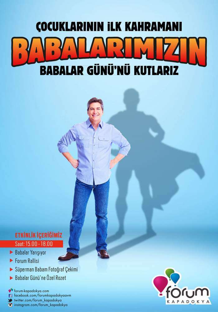 Forum Kapadokya’da En Özel Babalar Günü