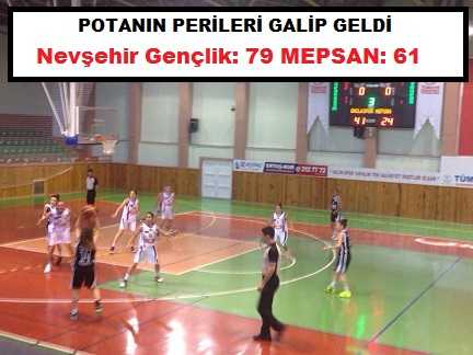 Potanın Perileri MEPSAN’I 76-61 Mağlup Etti