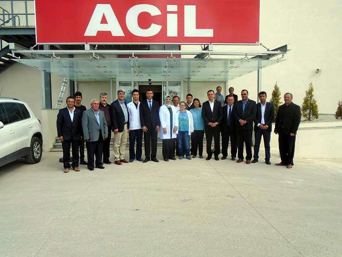Gizligider, Hacıbektaş Devlet Hastanesini Ziyaret Etti