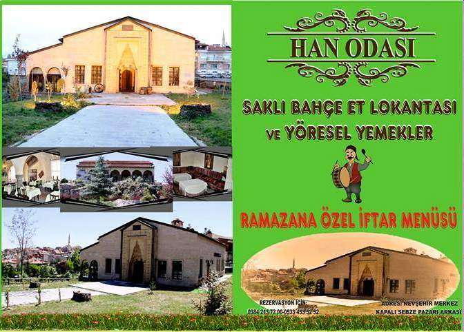 Hanodası Saklıbahçe Ramazan Ayında Sizleri Bekliyor
