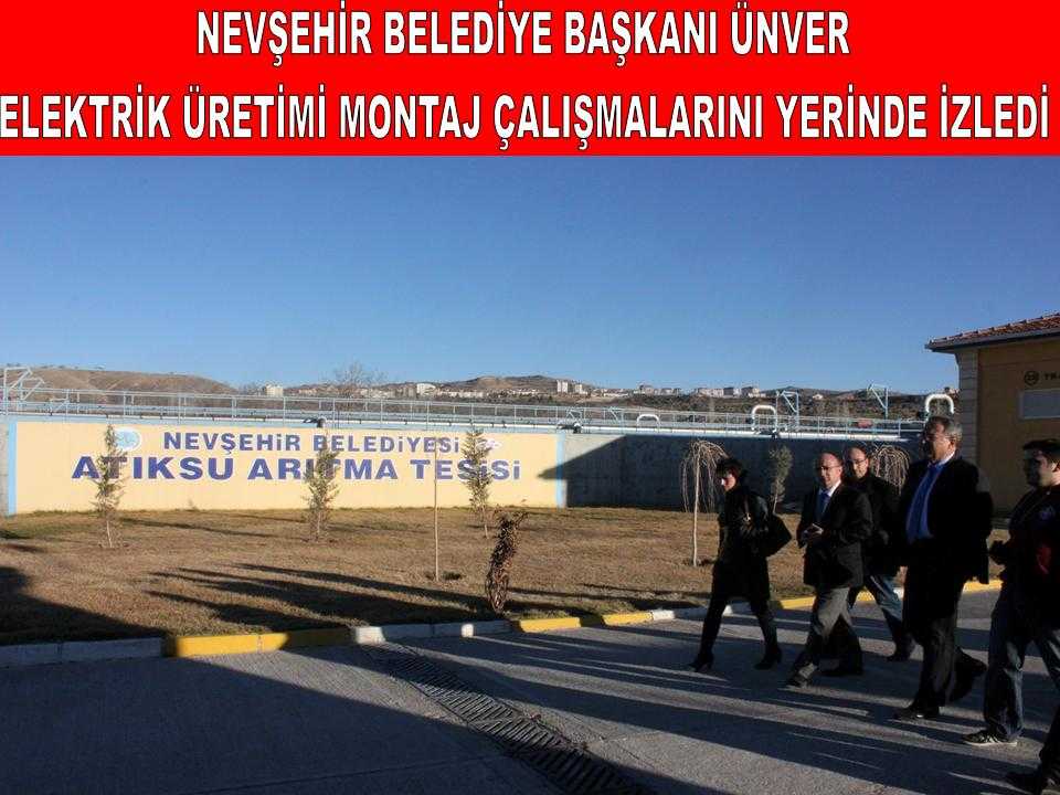 Ünver, Elektrik Üretim Montaj Çalışmalarını Yerinde İzledi