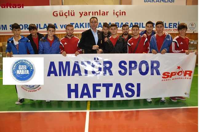 Kapadokya Göreme spor Futbolcuları Amatör Spor Haftasına Katıldı