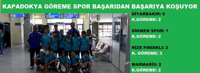 Kapadokya Göreme Spor Başarıdan Başarıya Koşuyor