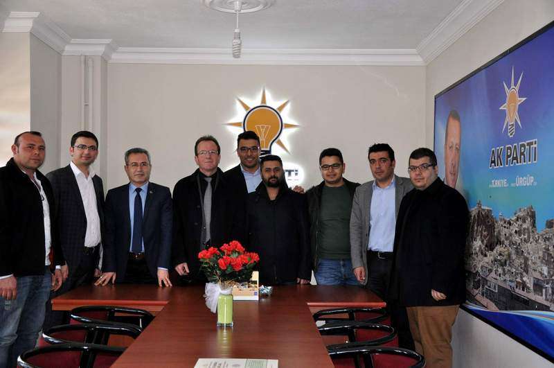 KAPİMED’den Ürgüp Siyasi Parti İlçe Başkanlıklarına Ziyaret