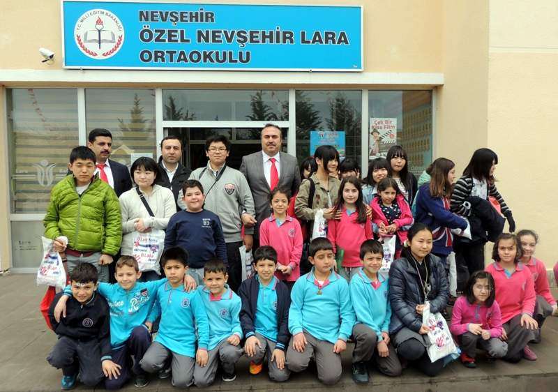 Lara Eğitim Kurumları Japon Misafirlerini Ağırladı