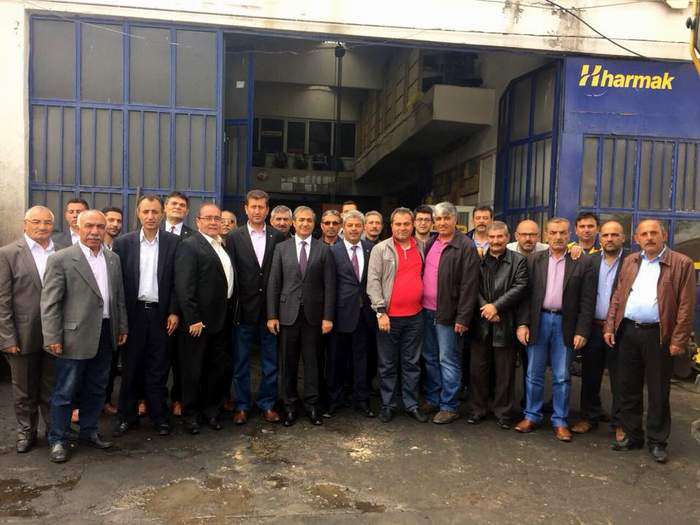 MHP Nevşehir Milletvekili Adaylarını Sanayi Esnafı Bağrına Bastı