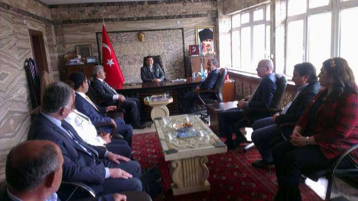 MHP Nevşehir Milletvekili Adayları Ürgüp Kaymakamı Balcı’yı Ziyaret Etti 