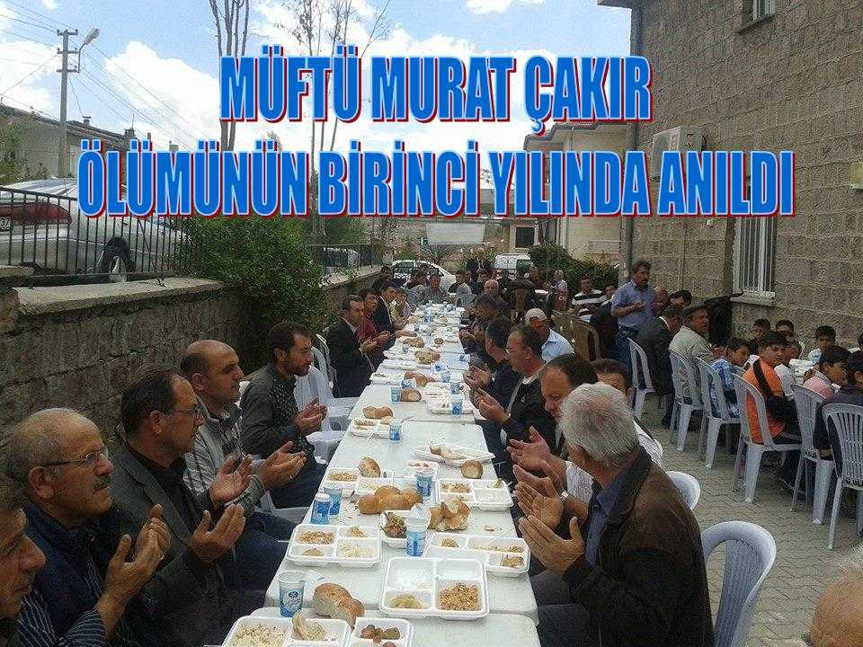 Ürgüp Müftüsü Murat Çakır Ölümünün Birinci Yılında Anıldı