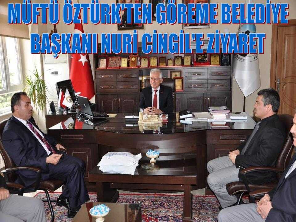 İl Müftüsü Yakup Öztürk’ten Başkan Cingil’e Ziyaret 