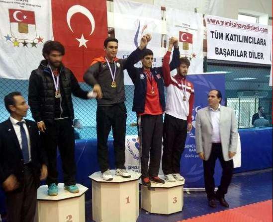 NEHÜ Öğrencisi Nurullah Cankurtaran, Türkiye 3’üncüsü Oldu