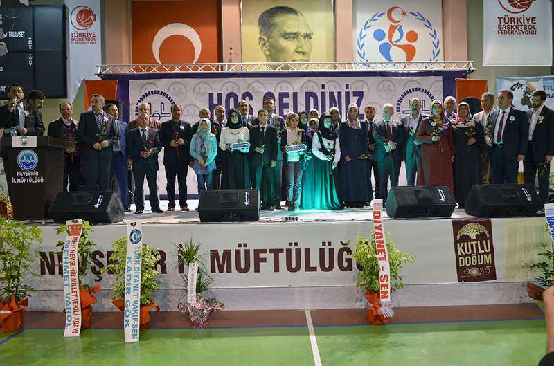 Nevşehir’de Kutlu Doğum Kur’an Ziyafetine Büyük İlgi