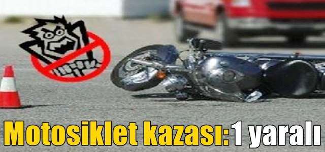 Nevşehir’de Motosiklet Kazası, 1 Yaralı