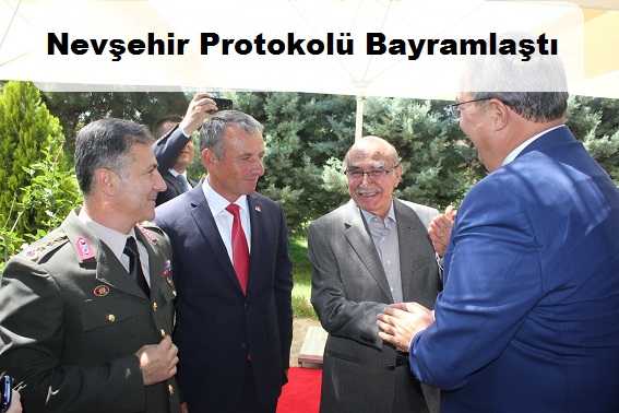 Nevşehir Protokolü Bayramlaştı