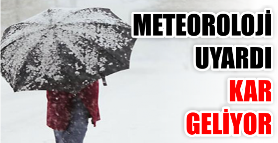 Nevşehir’e Kar Yağışı Geliyor
