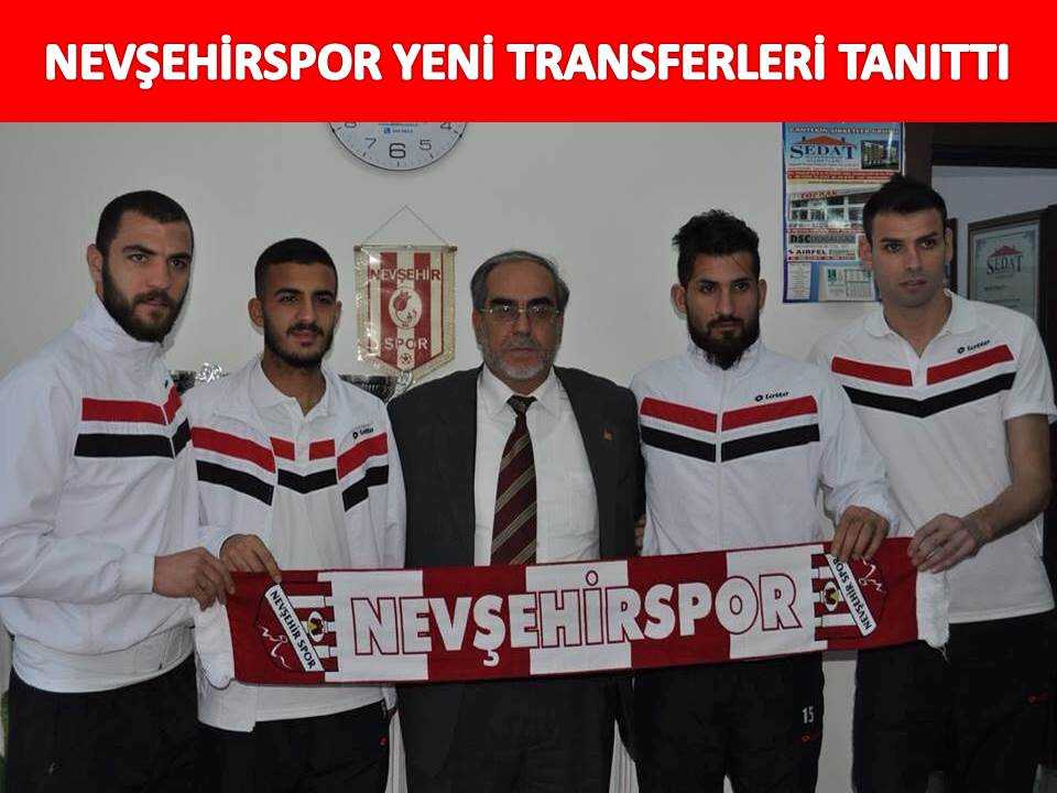 Nevşehirspor Yeni Transferleri Tanıttı