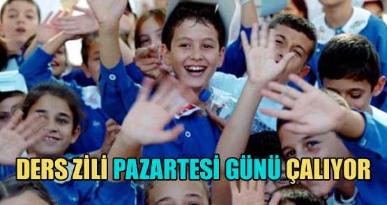 Ders Zili Pazartesi Günü Çalıyor
