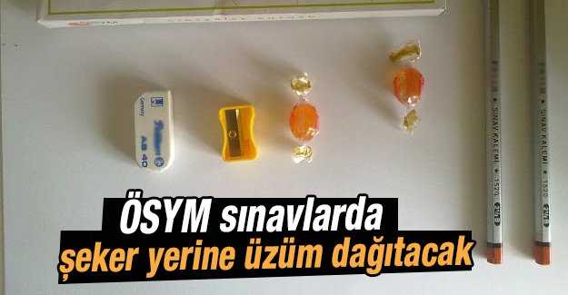 LYS’de Şeker Yerine Kuru Üzüm Dağıtılacak