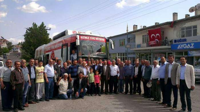 Özkonak MHP İle Yürüyor