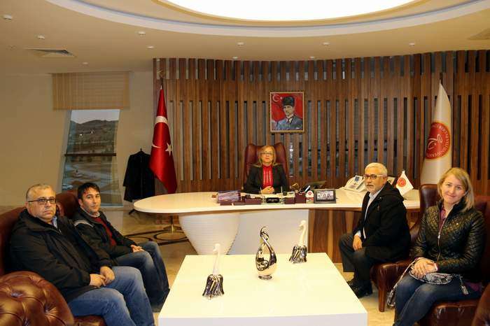 Nevşehir Rehberler Odasından Rektör Kılıç’a Ziyaret  