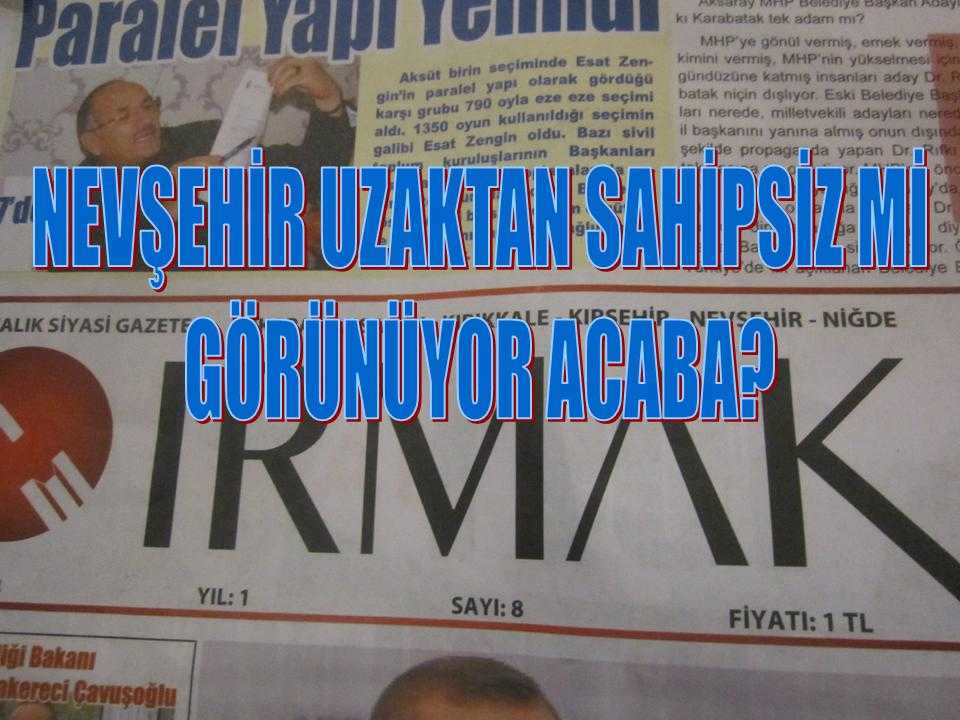 Nevşehir Uzaktan Sahipsiz mi Görünüyor Acaba?