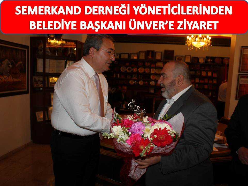 Semerkand Vakfı Nevşehir Şubesi Yöneticilerinden Ünver’e Hayırlı Olsun Ziyareti