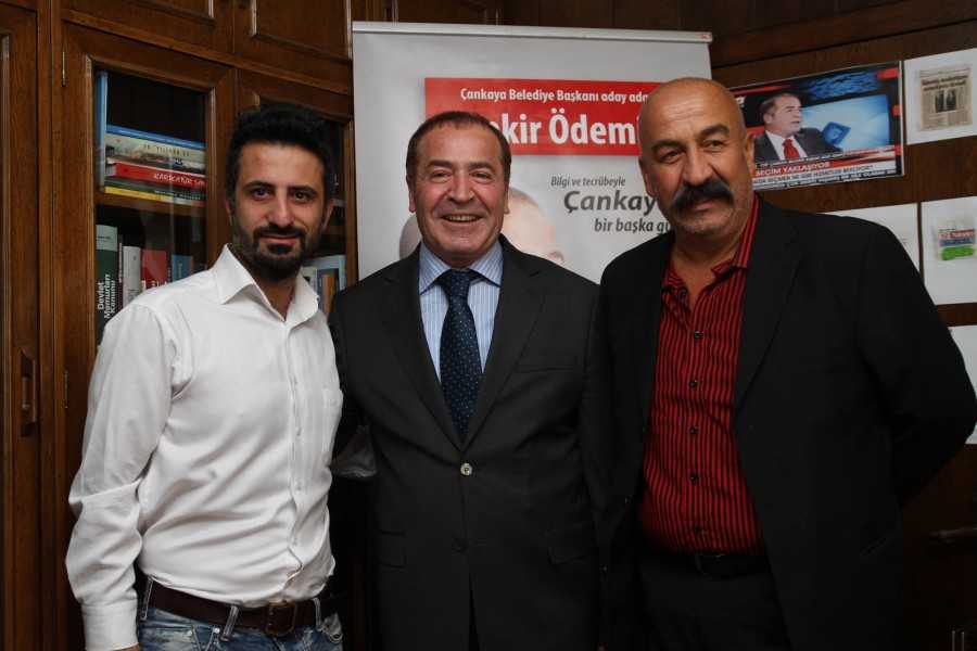 Çankaya Belediye Başkan Aday Adayı Bekir Ödemiş’e Sinema Sanatçılarından Destek