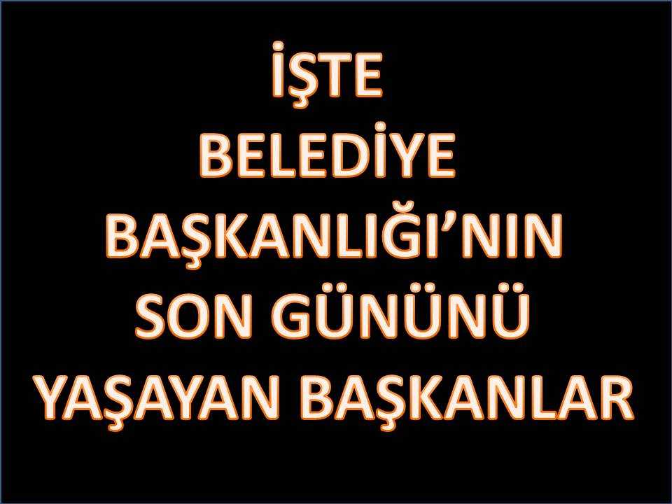 Başkanlıkta Son Günleri