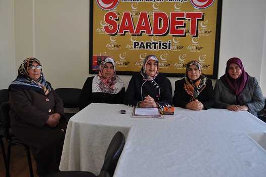 Nevşehir SP Kadın Kollarından İsrail Mallarını Boykot Çağrısı